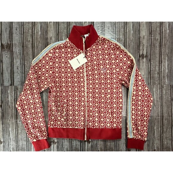 Wales Bonner Jersey Jacquard power track Top size 5 color jacquard NWT $715 - Picture 1 of 7
